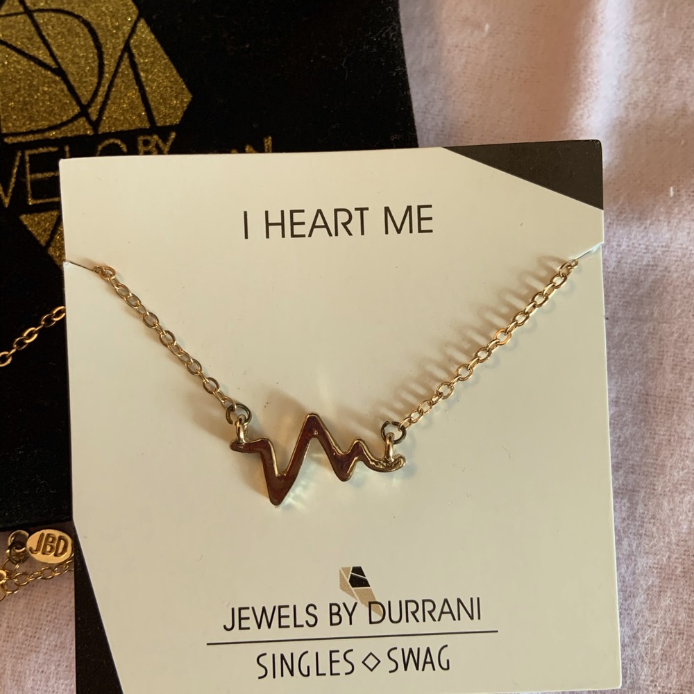 Jewels by Durrani I Heart Me heartbeat necklace